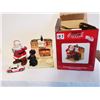 (1) Coca-Cola Salt and Pepper Shaker (1) Tox Car