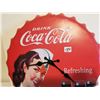 Image 3 : Coca-Cola Bottle Cap Clock (works) 16"