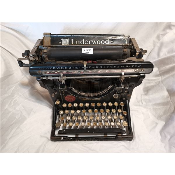 Antique Unwood No# 5 Typewriter
