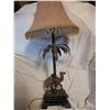 Image 5 : Vintage Lamp Camel Palmtree Theme