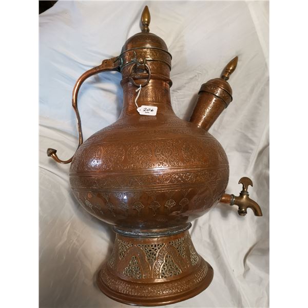 26" High Antique Boiler Despencer