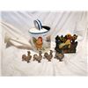 Rooster Lot (Napkin Holder, Watering Can, Cast Iron Letter Holder)
