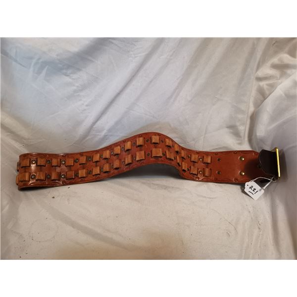 Letter Bullet Holder Belt