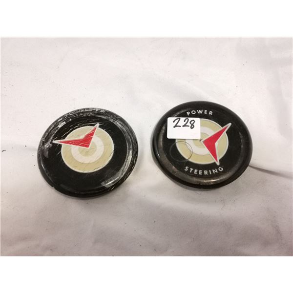 2 Cockshots Steering Wheel Emblem