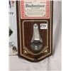 Image 4 : 8 x 11 , 5 x12 Canada Dry Tin Sign and Budweiser Wall Mount Opener