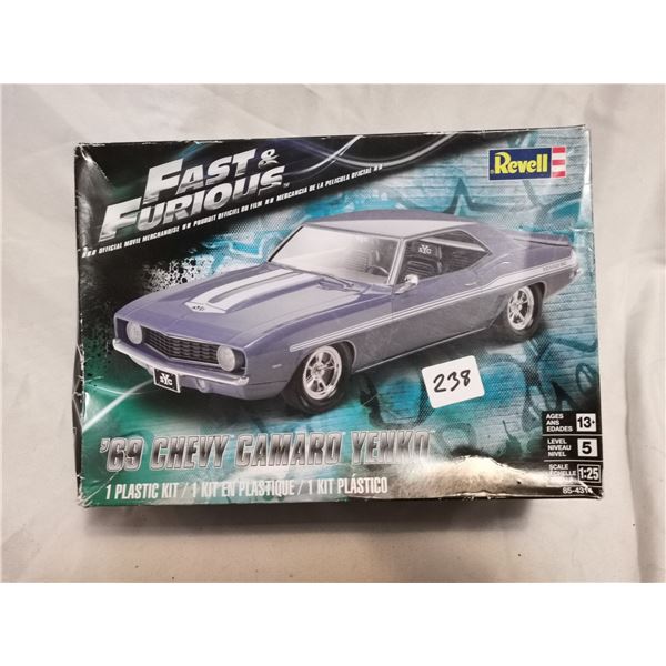 1969 Camaro Model Kit