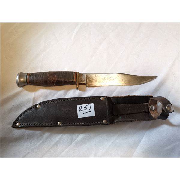 William Rodgers Bowie Blade Knife 5" Blade