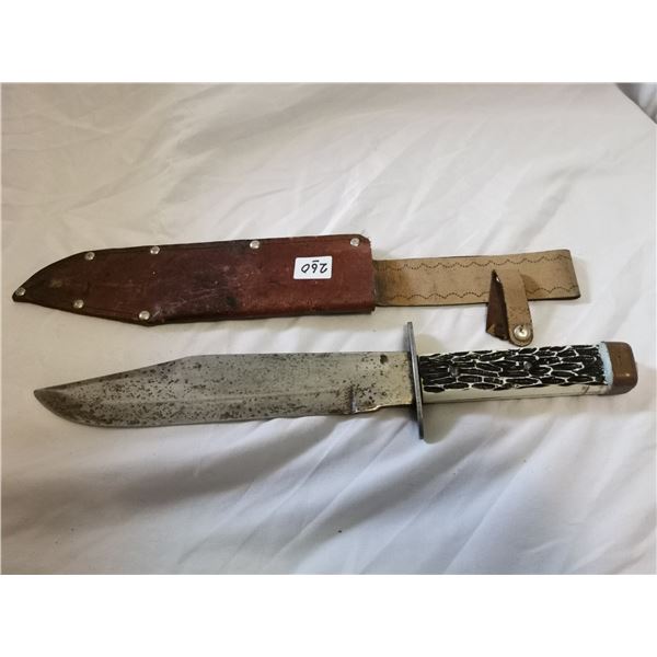 Montana Knife Co. Large Bowie Knife 9.5"