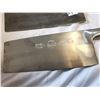 Image 2 : Two Cleavers, Three Rams  Brand 8" Blades