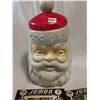 Image 2 : 1972 Carolina Ent.  Santa Cookie Jar + Labels