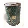 Image 3 : Green Antique rare Sterling Tobacco Tin Can 12" high