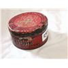 Rare Hudson Bay Tobacco Tin Can, Black Around is Paper Tax Stamp