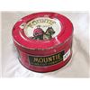 Rare Mountie Ashtray Style Tobacco Tin Can