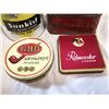 Image 4 : Lot of 4 Tobacco  Tin Cans, T&B, GBD , Sunkist