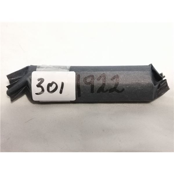 1922 Full Roll of 5cents Nickels