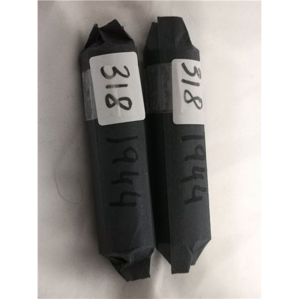 (2) 1944 Full Rolls of  5cents V Nickels