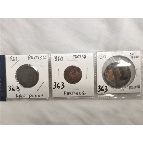 (3) Older British Coins