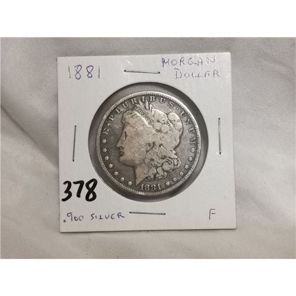 1881 Morgan Silver Dollar