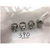 Image 2 : Four Skull Rings