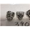 Image 3 : Four Skull Rings