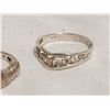 Image 3 : (2) Silver (.925) Rings