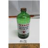Texaco Green Glass Outboard oil Bottle
