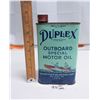 Quaker Stake (Duplex) 1quart outboard oil tin