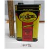 Pennzoil 1quart outboard oil tin