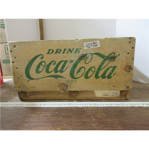 Wooden Coca-Cola Crate