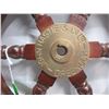 Image 2 : English Brass and wood ship wheel