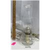#2 fingerhold glass coal oil lamp with Chimney