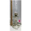 #2 glass coal oil lamp with Chimney