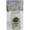 Image 2 : #2 glass coal oil lamp with Chimney