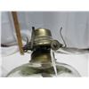 Image 4 : #2 glass coal oil lamp with Chimney