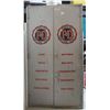 Service Station P&D Advertising wall hung parts cabinet