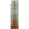 Pair of Vintage wooden canoe paddles