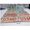 Image 2 : lot of 10 early 1970's Saskatchewan License plates