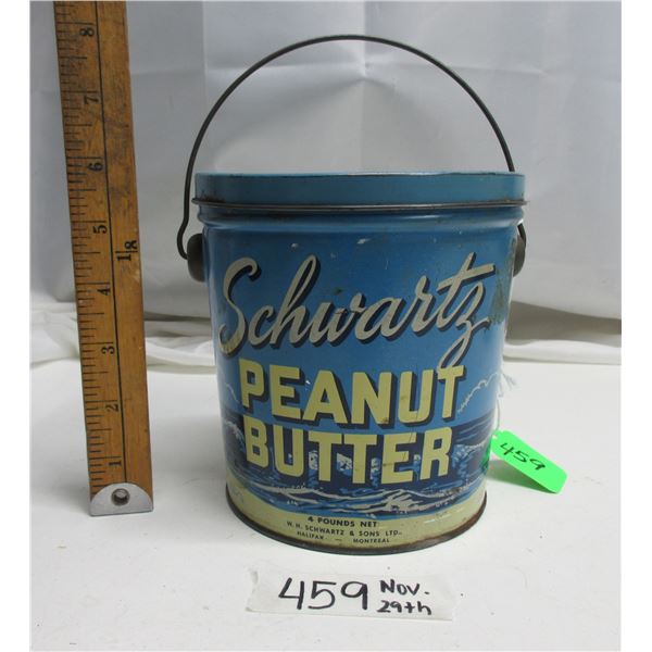Schwartz 4lb Peanut Butter pail