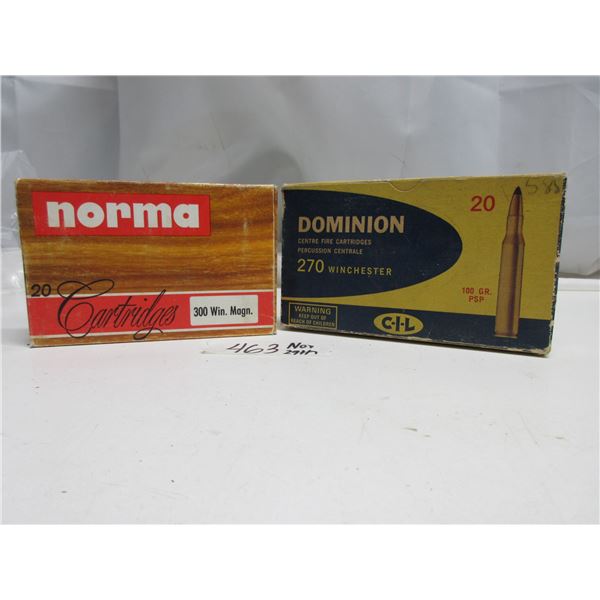 2 Vintage Rifle Shell Boxes(empty)