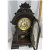 Image 2 : Early 1900's Shelf Clock with Pendulm and key
