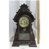 Image 3 : Early 1900's Shelf Clock with Pendulm and key