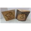 Image 2 : 2 different Quebec Signed wood Carvings