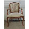 Victorian Style Colonial Figures Upholstered chair