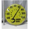 18"round Cargill seeds Jumbo advertising Thermometer