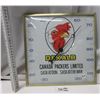 12" Square Dekalb Chickens Advirtising Thermometer