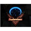 Budweiser Beer Light up Advertising clock