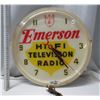 Image 3 : Emerson 16" Advertising light up clock (working)