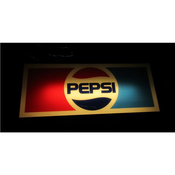 Lq.Pepsi Cola light up sign (working)