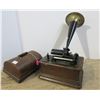 Image 7 : Edison Standard Cylinder Phonograph with 14" horn (working condition)