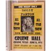 Dolly Parton Concert Poster